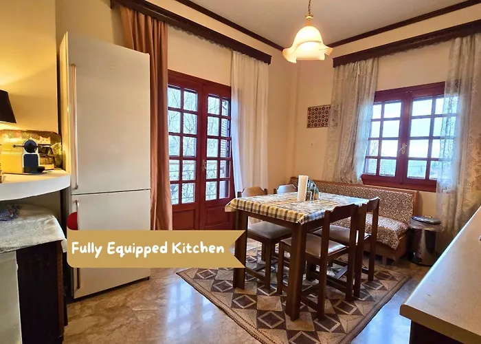 Family-friendly In A With 4k Netflix And Fast Internet, 30 Mins Away From Thessaloniki Apartament Gefyra